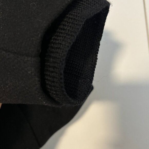 Stephan Schneider Black Wool Thinner Bomber Jacket Size 5 - Medium - Picture 11 of 16